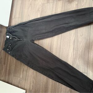 H&M Men's Dark Charcoal Straight Jeans